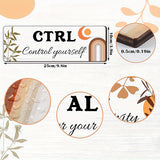 Office Inspirational Wooden Hanging Wall Decoration Frame Pendant Hanging Wall Hanging - My Store