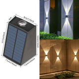 Solar Outdoor Wall Lamp Courtyard Decoration Atmosphere Wall Lamp - My Store