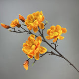 EVA Large Magnolia Artificial Multi-Bud Magnolia Flowers Fake Flowers - My Store