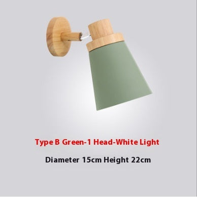 Bedroom Bedside Wall Lamp Creative Aisle Window Color Wall Lamp - My Store