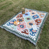Bohemian Knitted Chenille American Outdoor Camping Rugs - My Store