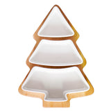 4Pcs Christmas Tree Ceramic Plates - My Store