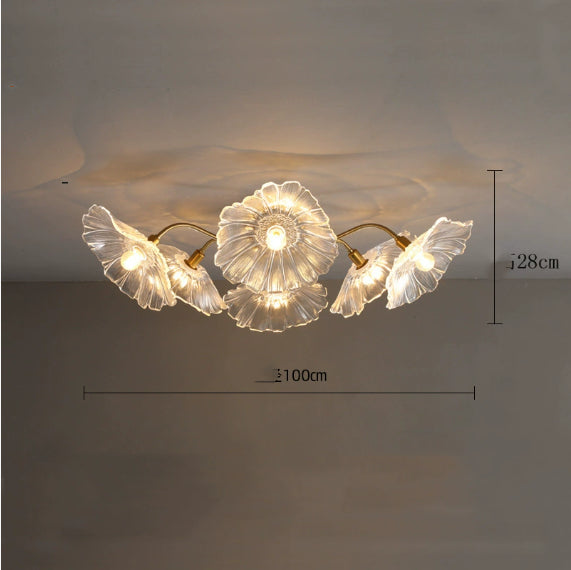 Simple Living Room Creative Flower Lamps - My Store