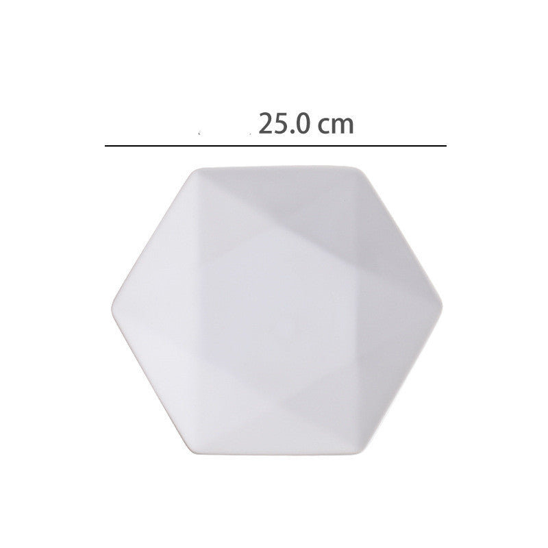 Irregular household ceramic plates - My Store