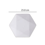 Irregular household ceramic plates - My Store
