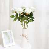 Artificial Red Rose Flowers Living Room Home Decoration Flowers Bouquet - My Store