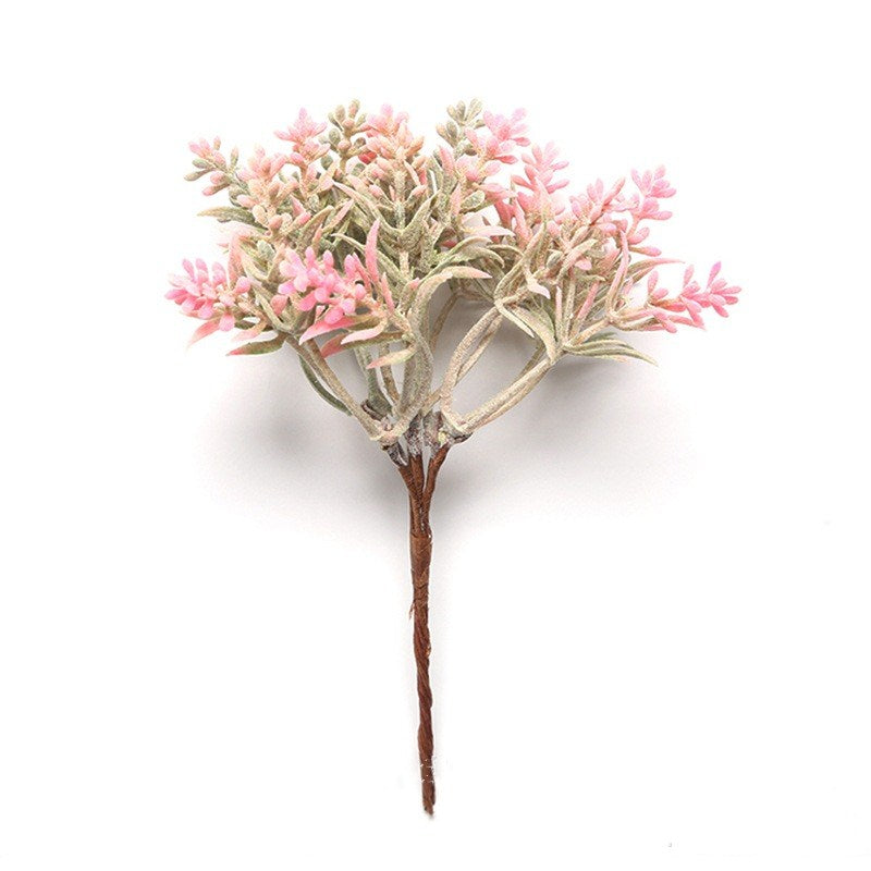 Artificial Plant Background Wall Accessories And Materials Artificial Plastic Artificial Flowers - My Store
