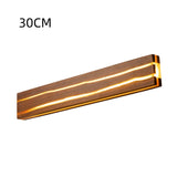 Solid Wood Crack Creative Wall Lamp Background Wall LED Strip Wall Lamp - My Store