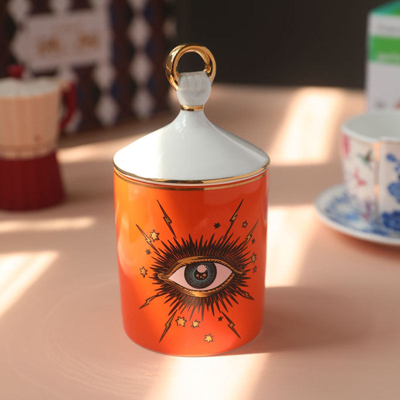 Big Eyes Aromatherapy Candle Holder Candle Cup Candle Jar Storage - My Store