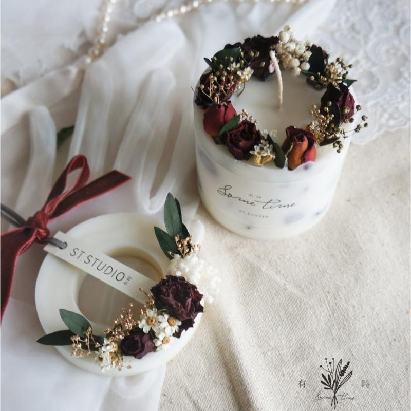 Rose Handmade Candle Gift Set Aromatherapy Candle - My Store