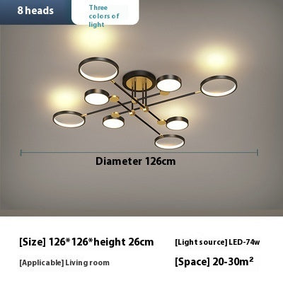 Led Lighting Chandelier Living Room Bedroom Lamps - My Store