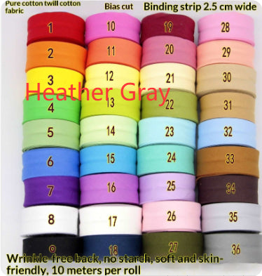 25 Cm Hand-woven Twill Binding Strip For Bed Sheets - My Store