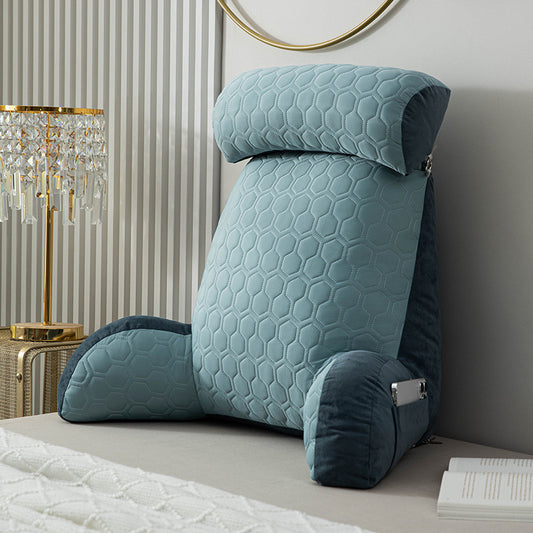 Cool Silk Armrest Cushion Lumbar Support Pillows - My Store