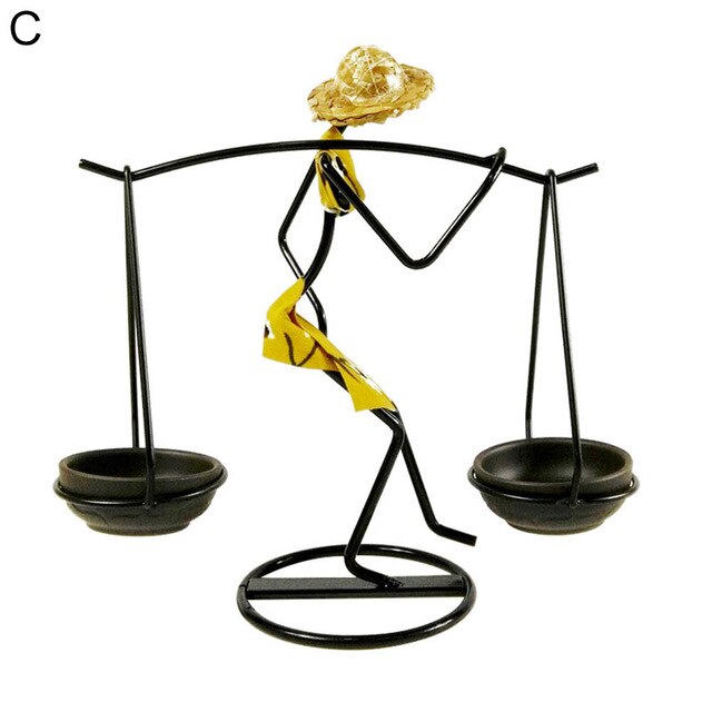 Candle Holder Romantic Candle Holder Carrying Girl Decoration - My Store
