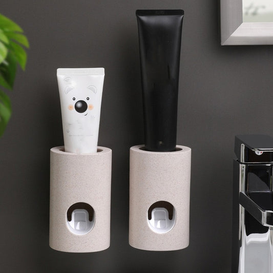 Household Bathroom Wall Hanging Automatic Toothpaste Squeezing Set Rack Wall Hanging - My Store