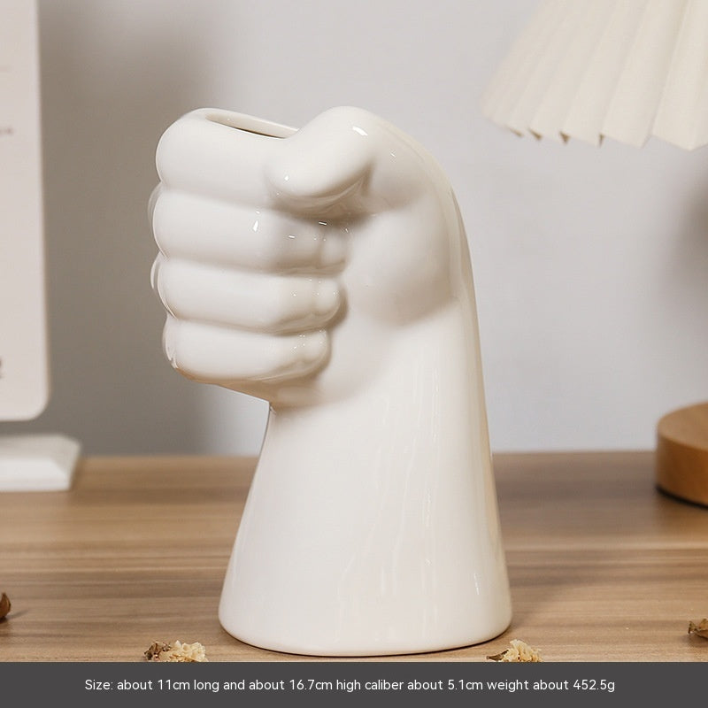 Simple Ceramic Vases Home Furnishings Living Room Flower Arrangements - My Store
