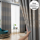 Ready-made Blackout Curtains Thickened Sun-blocking Fabric No Drilling Required Fully Hook-compatible - My Store