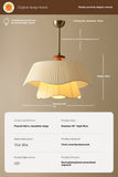 Cream Style Chandelier Internet Celebrity Living Room Dining Room Bedroom Lamps - My Store