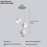 Ball Chandelier Post-modern Living Room Table Lighting Creative Art Bedroom Bedside Lamps - My Store