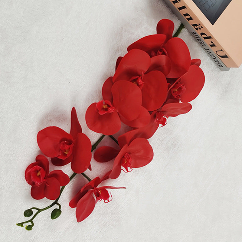 Single Film 9 Phalaenopsis Artificial Flowers - My Store