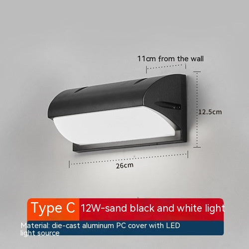 Outdoor Waterproof Wall Lamp Courtyard Shop Door Wall Lamp - My Store