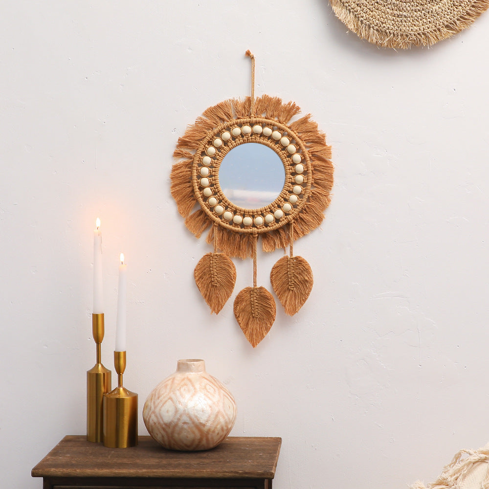 Ins Nordic Makeup Mirror Home Decoration Wall Hanging - My Store