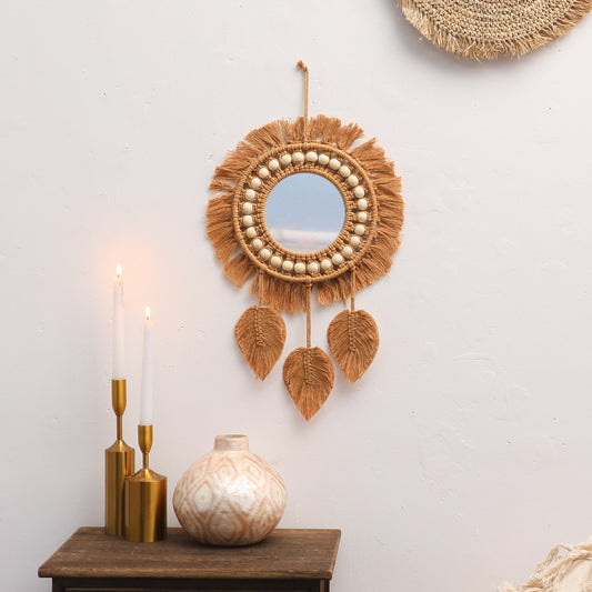 Ins Nordic Makeup Mirror Home Decoration Wall Hanging - My Store