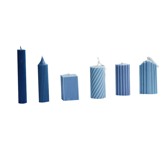 New Candle Mould Handmade Candle Mold Plastic Candle Soap 3D Mould - My Store