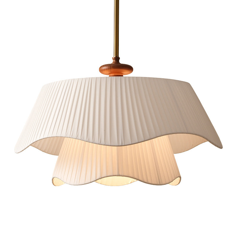 Cream Style Chandelier Internet Celebrity Living Room Dining Room Bedroom Lamps - My Store