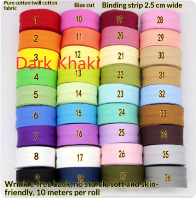 25 Cm Hand-woven Twill Binding Strip For Bed Sheets - My Store