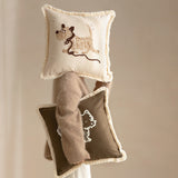 Homestay-style Sofa Living Room Cotton Canvas Throw Pillows - My Store
