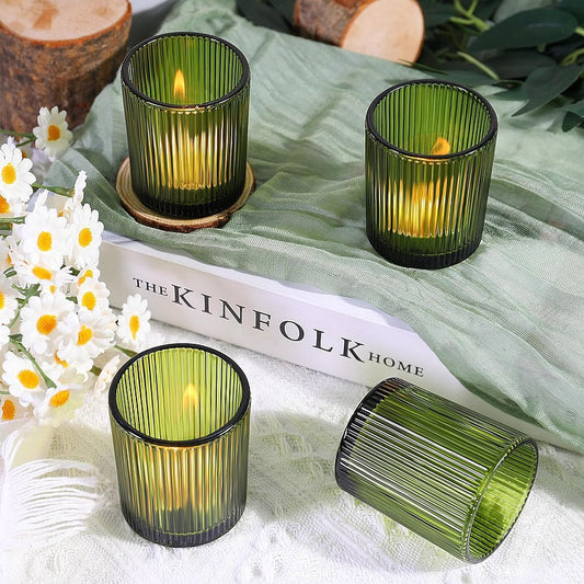 Candle Cup Aromatherapy Glass Home Candle Holder Ornaments - My Store