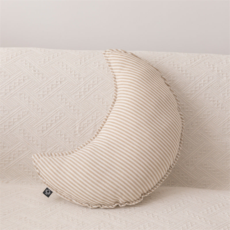 Cotton And Linen Striped Cushion Seriescoordinating Throw Pillows For Your Home Sofa - My Store