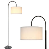 New Modern Simple Bedside Cloth Floor Lamp Floor Table Lamp - My Store
