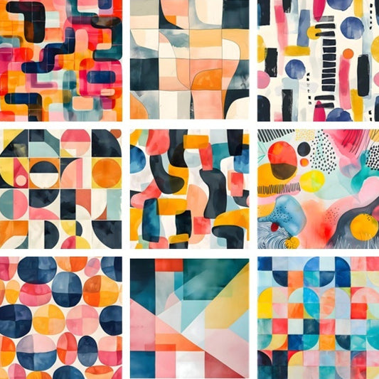 Geometrical Art Cushion Cover - My Store