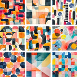 Geometrical Art Cushion Cover - My Store