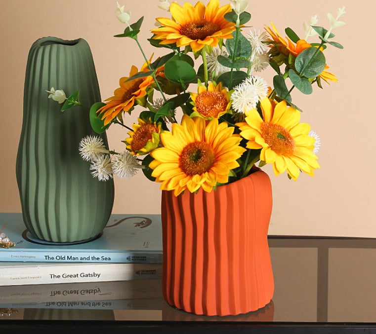 Ceramic Vases Decorate Living Room Flower Arrangement - My Store