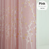 Ready-made Blackout Curtains Thickened Sun-blocking Fabric No Drilling Required Fully Hook-compatible - My Store