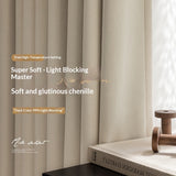 Milky-tea-colored Fully Blackout Nylon Curtains For A High-end Look In The Bedroom - My Store