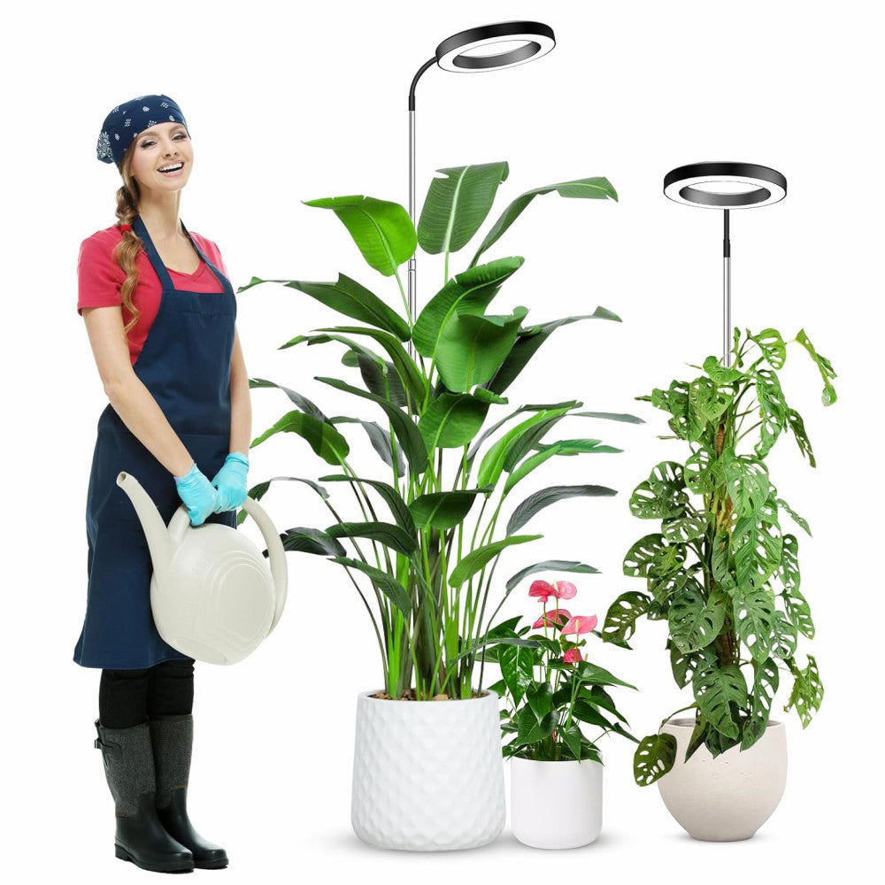 Indoor Plant Floor Growing Lamp Full Spectrum Plant Lamp - My Store