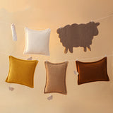 Lamb Plush Pillows For Autumn And Winter Living Room Cushions - My Store