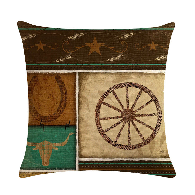 Cowboy Decorative Throw Pillows Cushion Covers - My Store