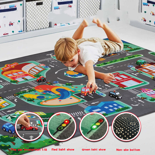 LED Lighter Rode Rugs For Kid Play Climb Carpets - My Store