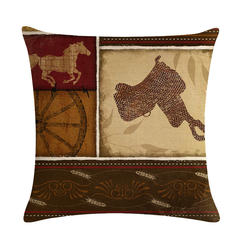 Cowboy Decorative Throw Pillows Cushion Covers - My Store