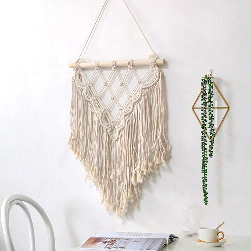 Hand-woven Wall Hanging Decorative Tapestry Wall Cloth Covering Hanging Cloth - My Store