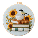 New Embroidery Bird Sunflower Series Material Package - My Store