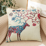 Fabric Decoration Supplies Car Gift Linen Printed Pillows Bedside Cushion Couch Pillow - My Store