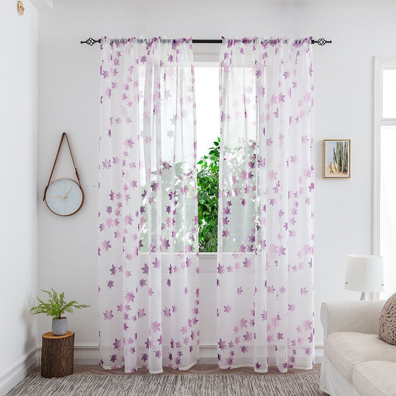 Mesh Curtains Bedroom Light Transmission Decorative Curtain - My Store