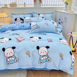 Household Pure Cotton Fashion Minimalist Bed Sheets - My Store