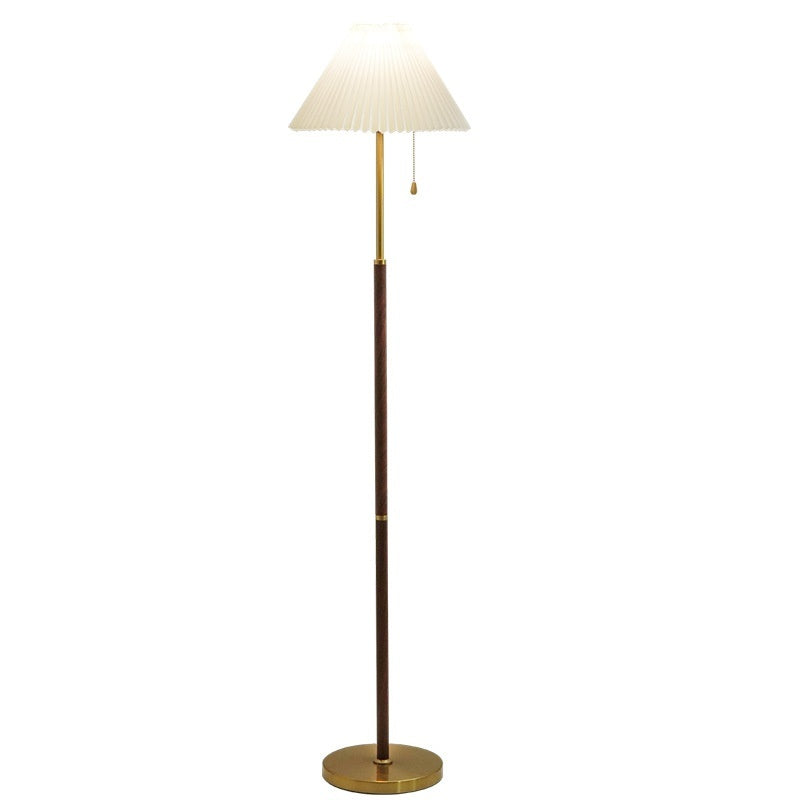 Vintage Pleated Floor Lamp Vertical Table Lamp - My Store